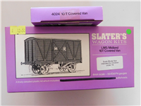 LMS/MR Wagon Lettering. REF 4049 Slaters Transfers,4mm scale 
